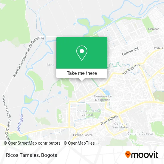 Ricos Tamales map