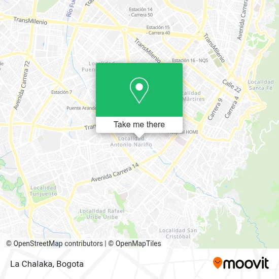 La Chalaka map