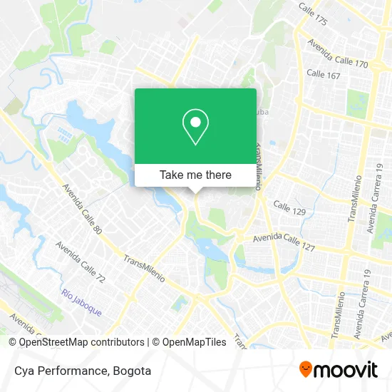 Cya Performance map