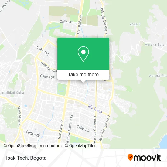 Isak Tech map