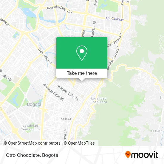 Otro Chocolate map