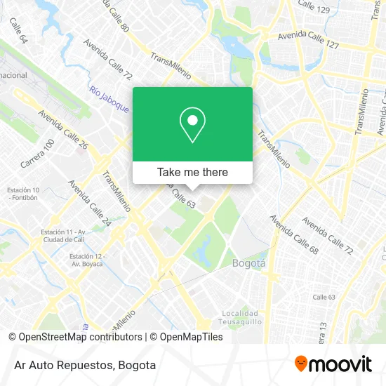 Ar Auto Repuestos map