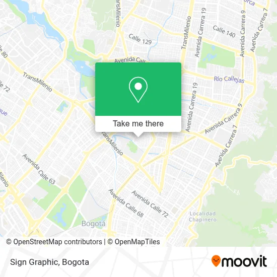 Sign Graphic map