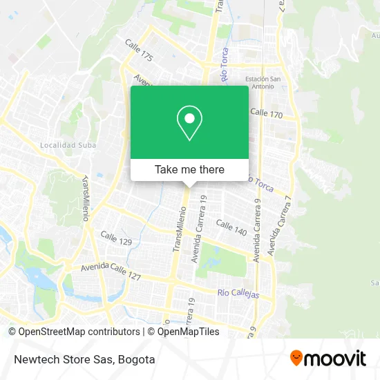 Newtech Store Sas map