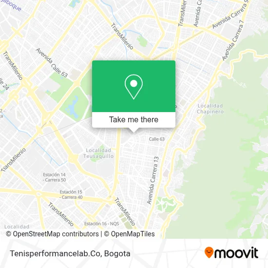 Tenisperformancelab.Co map