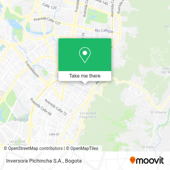 Inversora Pichincha S.A. map