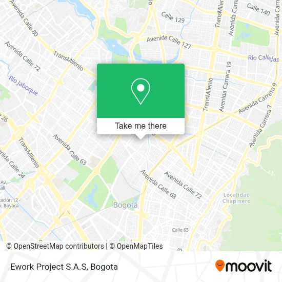 Ework Project S.A.S map