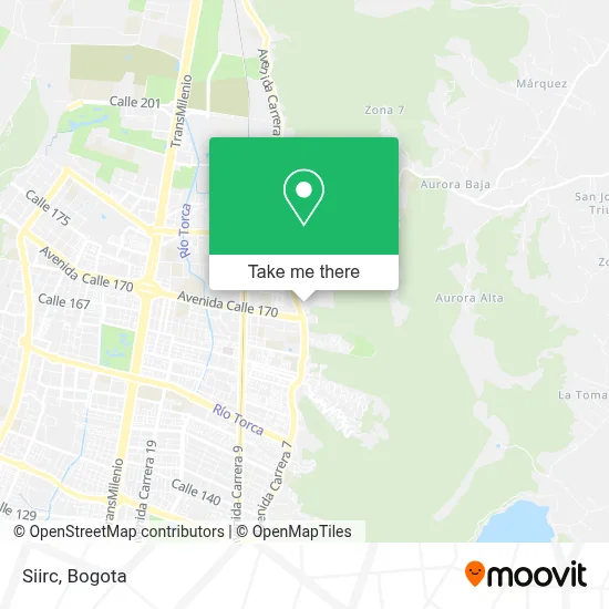 Siirc map