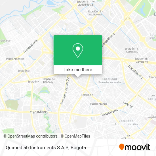 Quimedlab Instruments S.A.S map