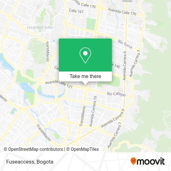 Fuseaccess map