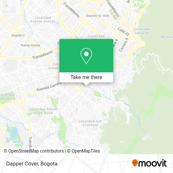 Dapper Cover map