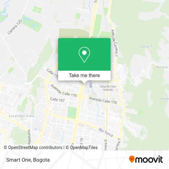 Smart One map
