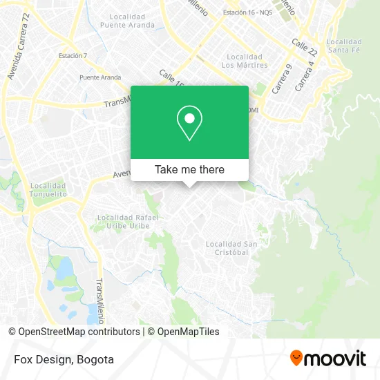 Fox Design map