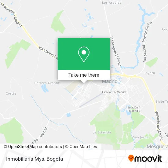 Inmobiliaria Mys map