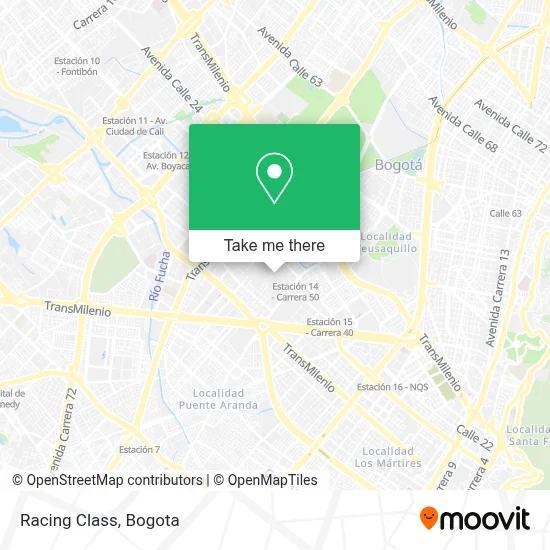 Racing Class map