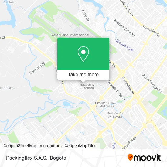 Packingflex S.A.S. map