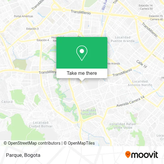 Parque map