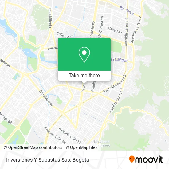 Inversiones Y Subastas Sas map