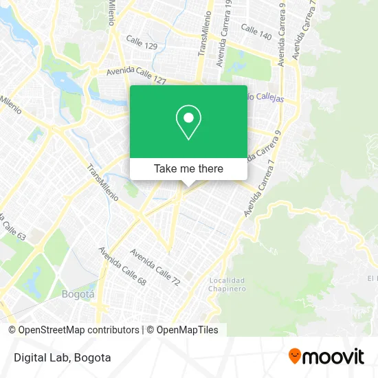 Digital Lab map