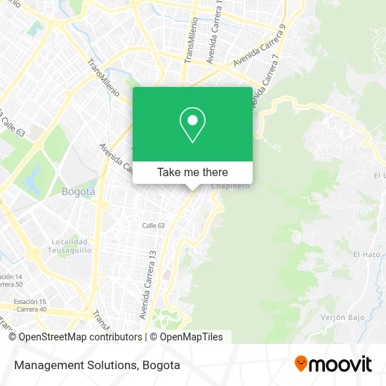 Management Solutions map