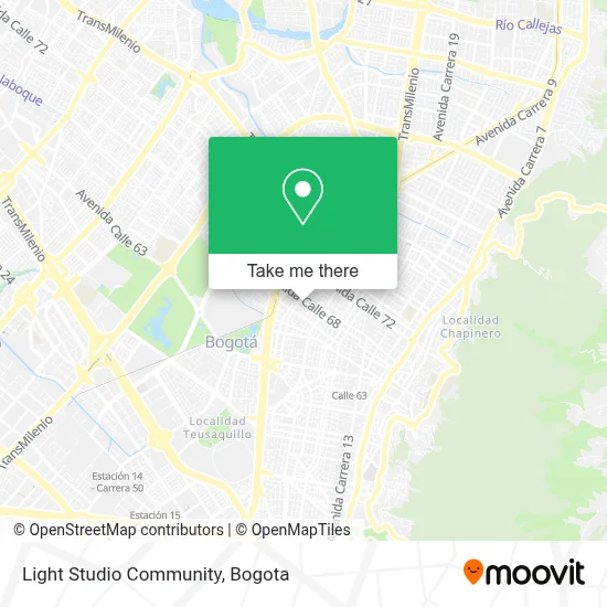 Light Studio Community map