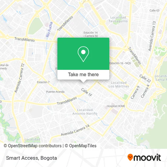 Smart Access map