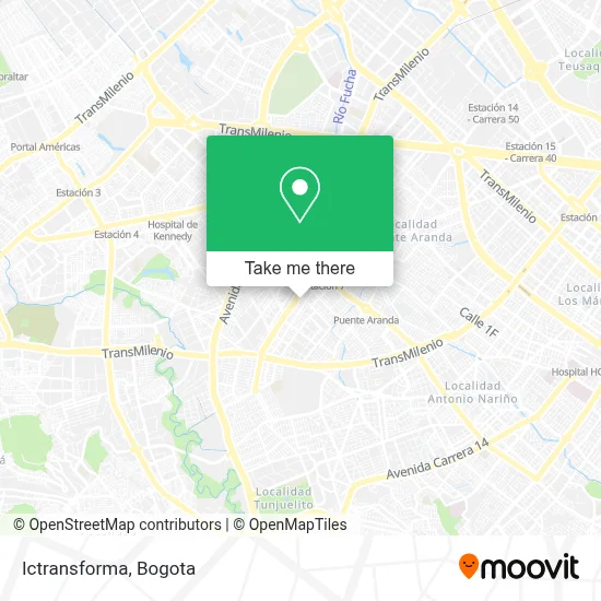 Ictransforma map