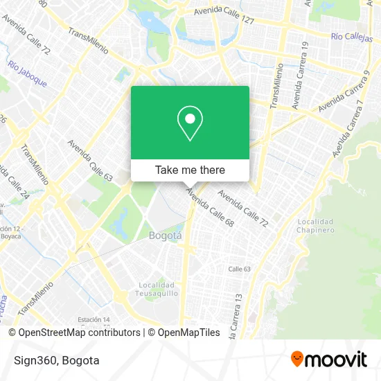 Sign360 map