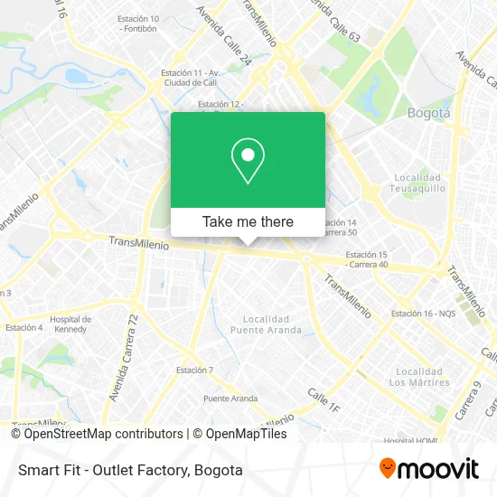 Smart Fit - Outlet Factory map