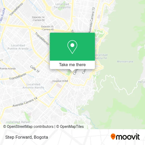 Step Forward map
