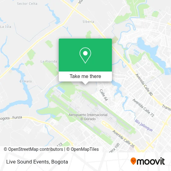 Live Sound Events map