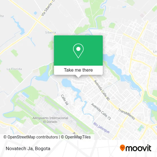 Novatech Ja map