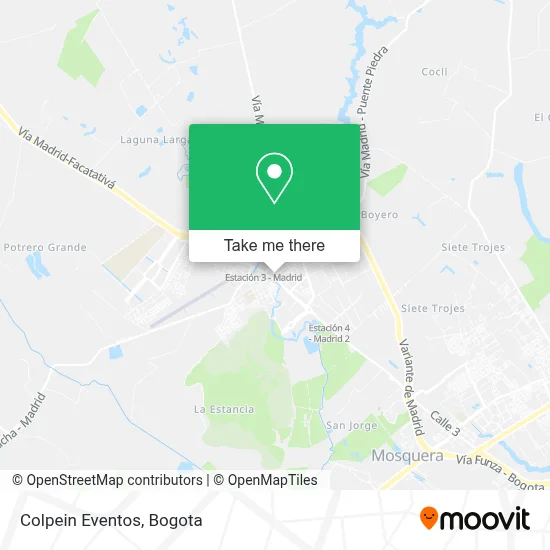 Colpein Eventos map