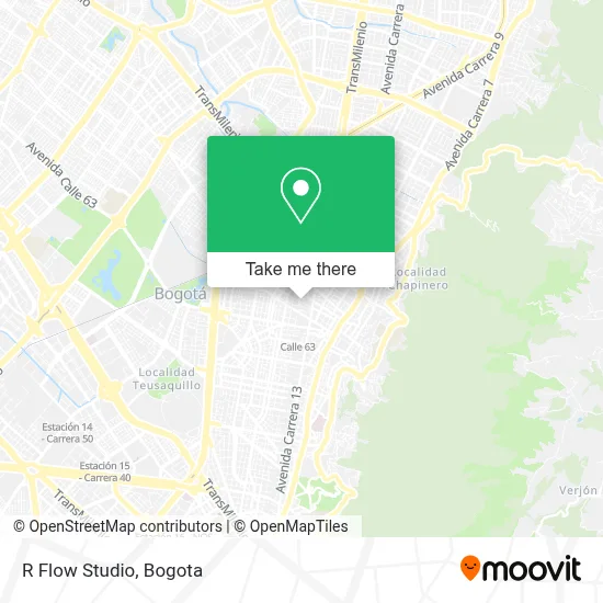R Flow Studio map