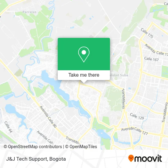 J&J Tech Support map