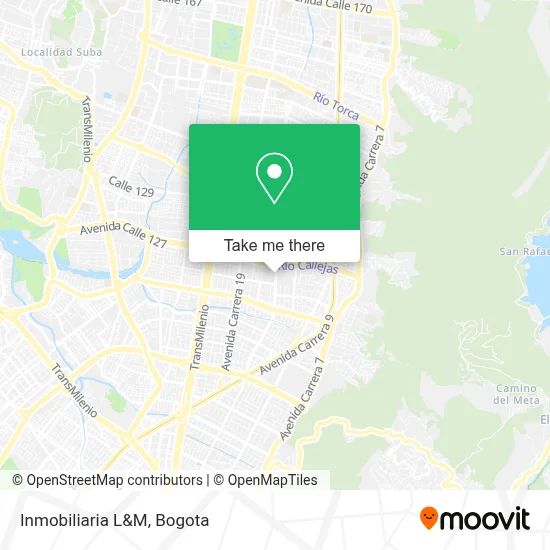 Inmobiliaria L&M map