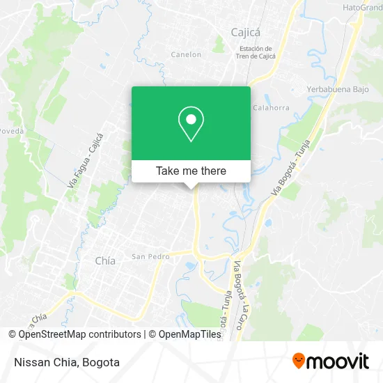 Nissan Chia map