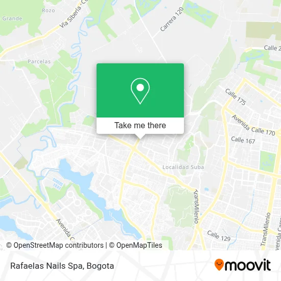Rafaelas Nails Spa map