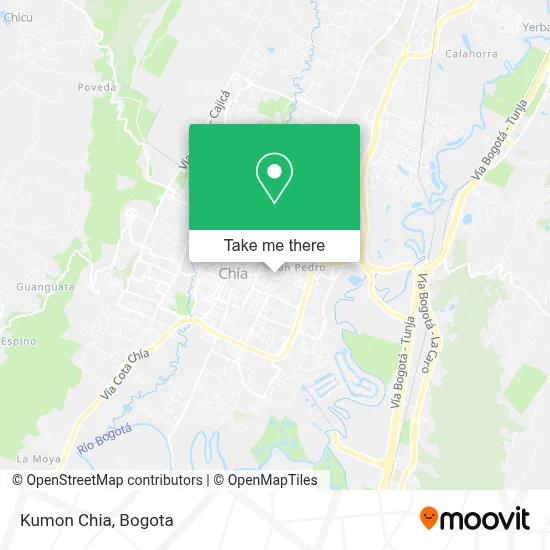 Kumon Chia map