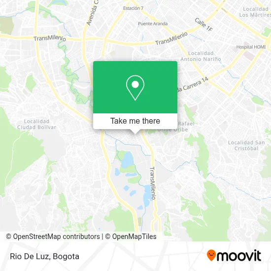 Rio De Luz map