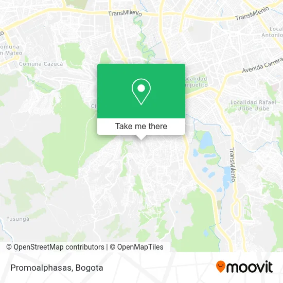 Promoalphasas map