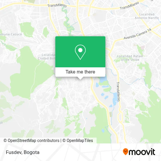 Fusdev map
