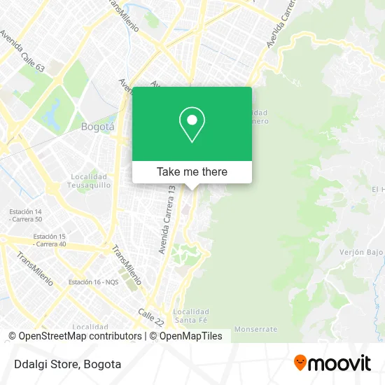 Ddalgi Store map