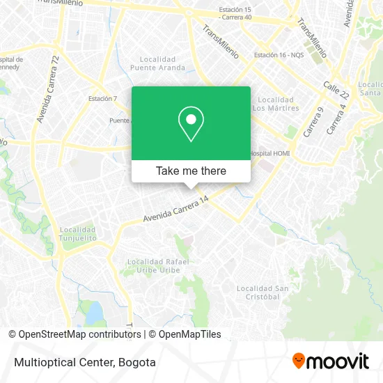 Multioptical Center map