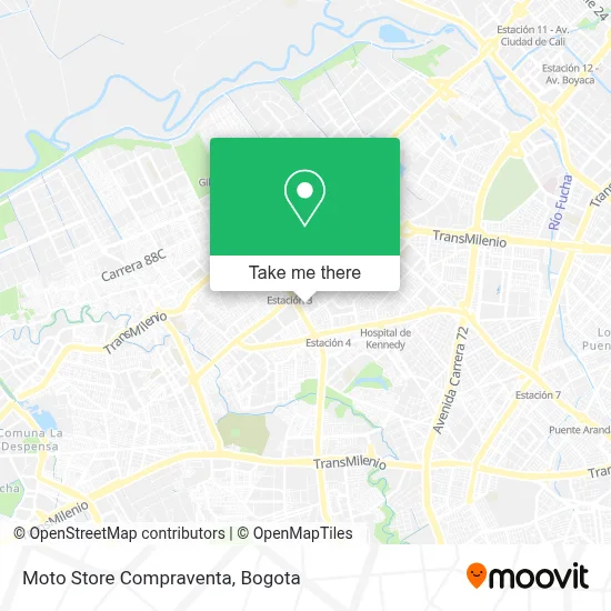 Moto Store Compraventa map