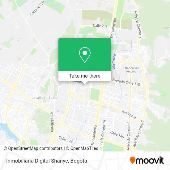 Inmobiliaria Digital Shanyc map