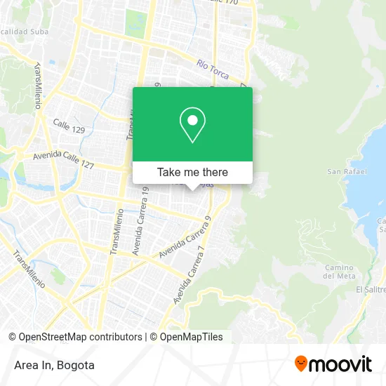 Area In map