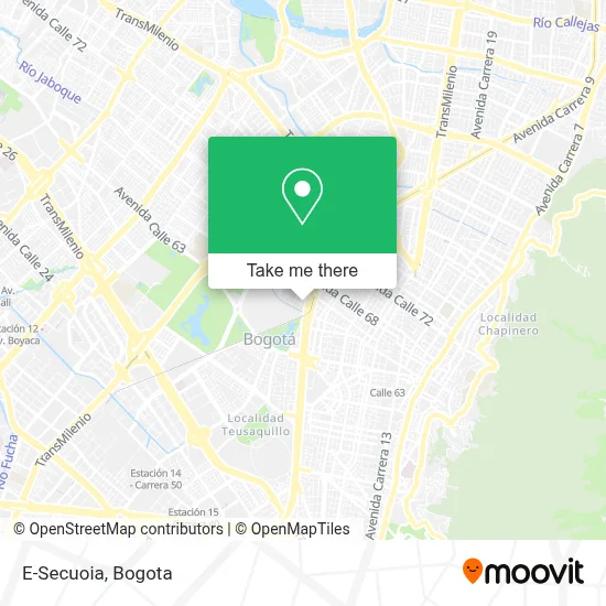 E-Secuoia map