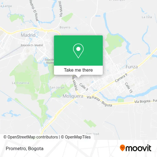 Prometro map