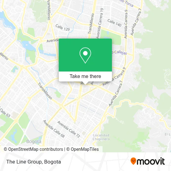 The Line Group map